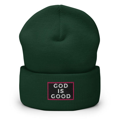 Green GG Beanie - The Fresh Kings Apparel LLC